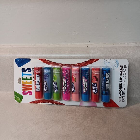 Taste Beauty SWEETS by Hershey 8 Pack of Candy Flavored Lip Balms Party Gifts - Picture 1 of 4